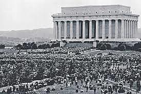 Lincoln Memorial Protest