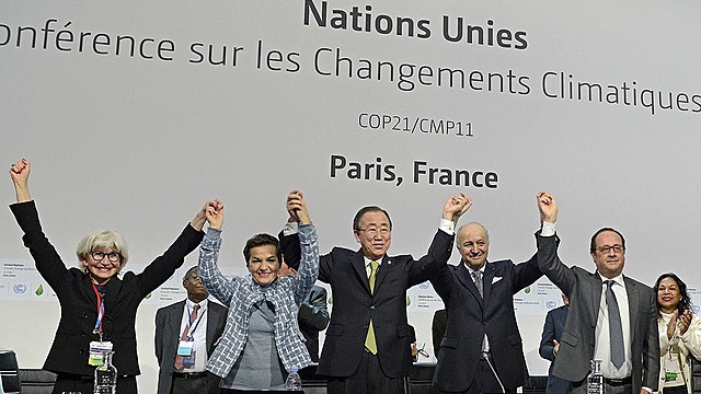 The Paris Agreement goes into effect