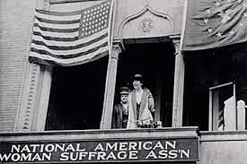 Formation of National American Women Suffrage Association