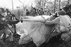 Clamshell Alliance Protestors