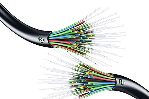 Emprego de fibra optica