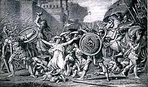 Etruscans invade Rome and left them without a ruler.