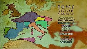 The division of Rome