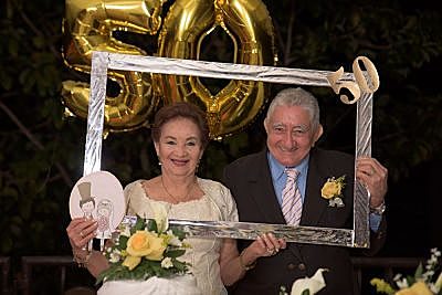 Matrimonio abuelos (Bodas de oro)