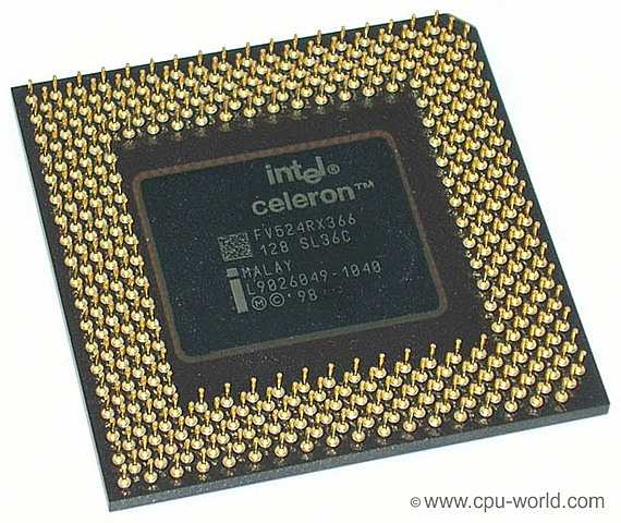 First Intel Celeron
