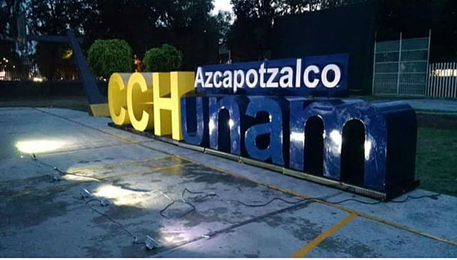Ingreso a CCH Azcapotzalco