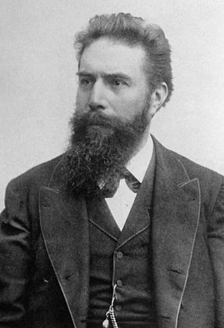 Wihelm Conrad Röentgen (1845-1923). Alemania.