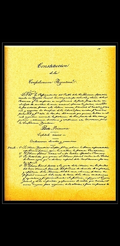 FIRMA DEL TRATADO DEL CUADRILÁTERO
