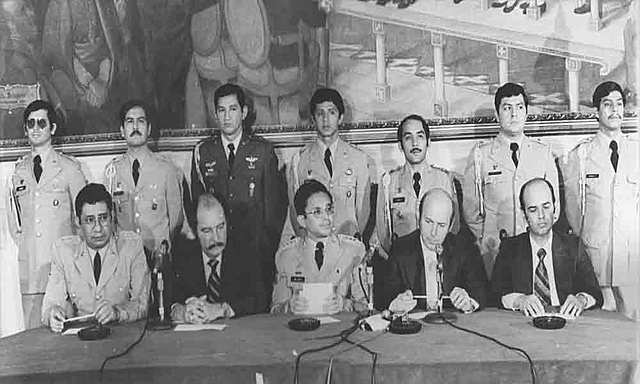 Se derroca gobierno de Humberto Romero