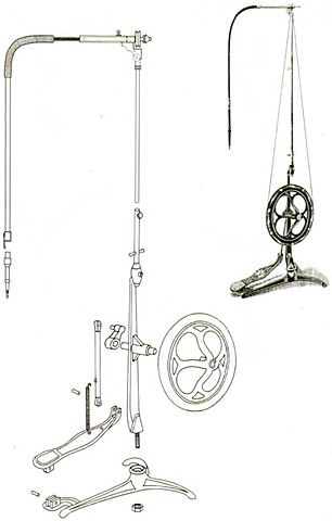 Primer torno que pulía delicadamente los dientes. USA.