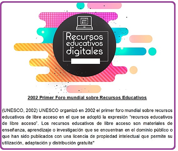 Aprobación del termino Recursos Educativos Digitales
