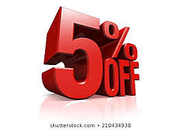 Coupon Plan- 5% off