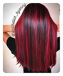 when i dyed my hair lol.