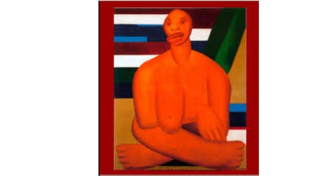 Cuadro Cubista de brazil.