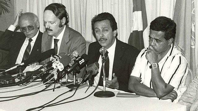 Firma de un acuerdo substancial