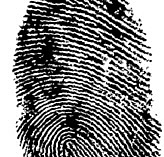Use of fingerprints for the first time
