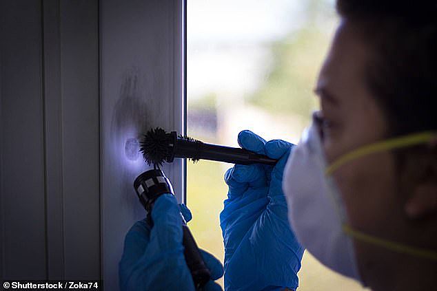 Fingerprints used to solve a crime