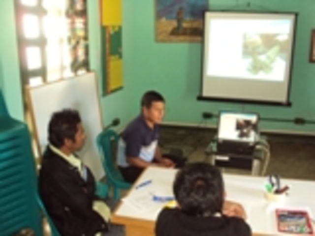 Inicié en el Magisterio.