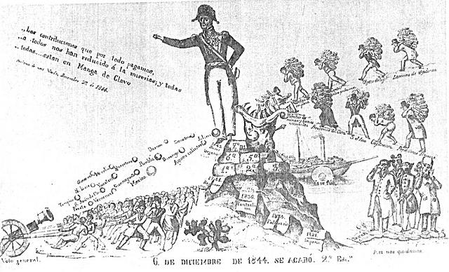 Apareció el grito de constitución y congreso