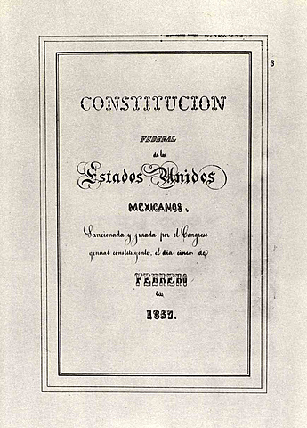 Constitución federalista de 1854
