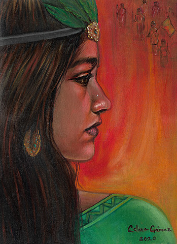 Primer Encuentro entre Cortés y Malintzin