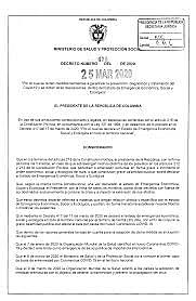 Decreto 476 del 2020