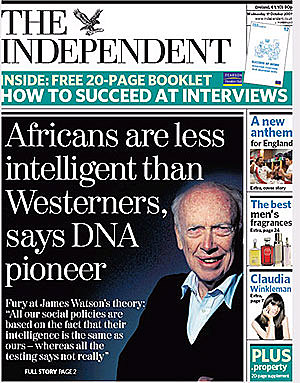 Declaraciones controversiales (Watson)