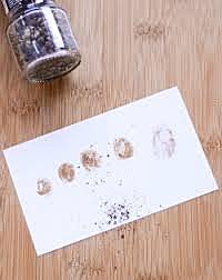 Fingerprints can be developed on paper