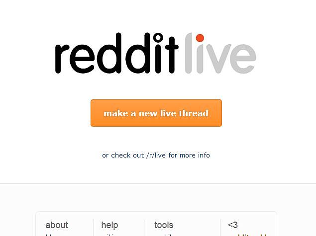 Reddit Live