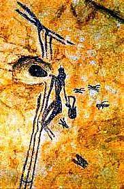 Pinturas rupestres de la época (Mesopotamia).