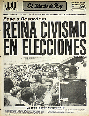 La primera elección presidencial considerada libre y justa