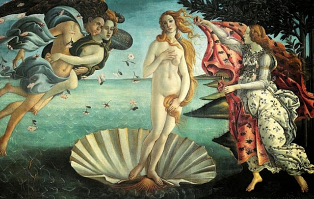 Renacentismo ( El nacimiento de Venus de Boticelli)