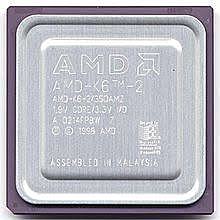 Microprocesador INTEL PENTIUM III/ AMD K6 2