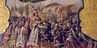 Cortés inició marcha territorio adentro