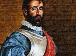 Arriba el capitán Pánfilo de Narváez