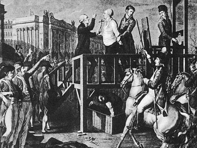 Lluís XVI és condemnat a la guillotina