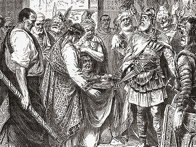 476 El General Bárbaro Odoacro destrona al Emperador Rómulo Augusto