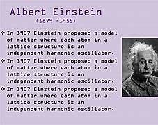 Albert Einstein atom
