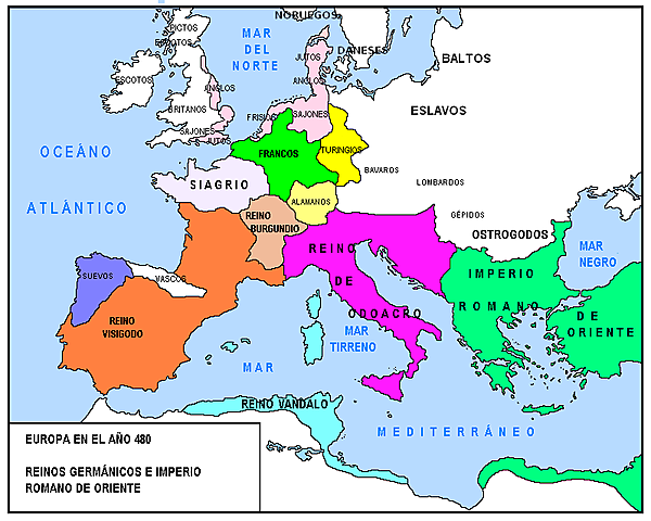 Invasiones Barbaras al Final de Roma