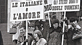 Timeline: Mujeres en Italia en el siglo XX