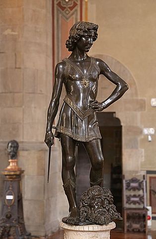 Escultura en el Quattrocento - David (Verrocchio)
