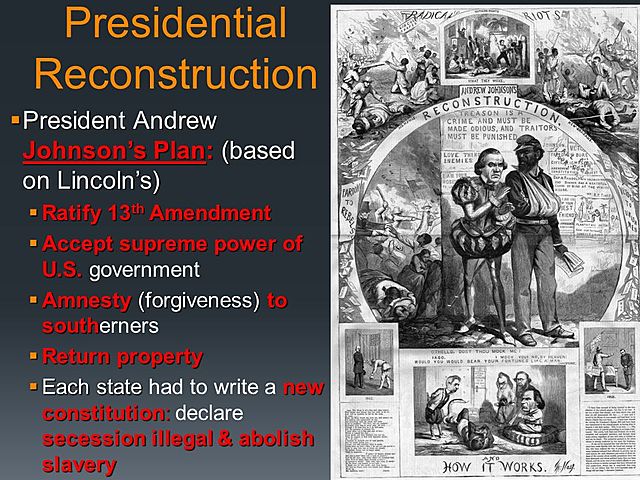 Presidential Reconstruction