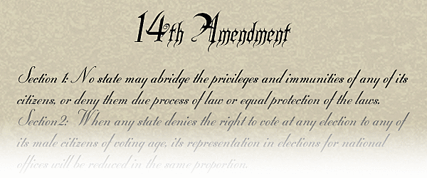 14th Amendment Passed