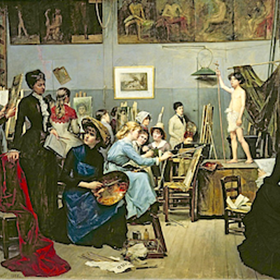 Timeline: Female Artists in 19th century
