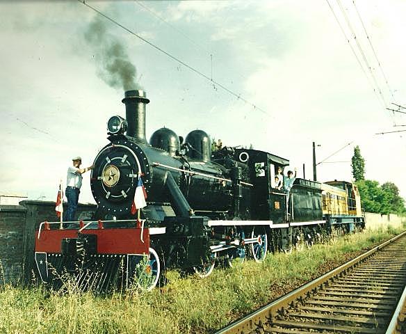 Primera locomotora de vapor