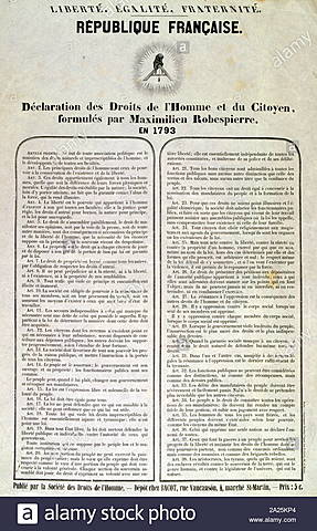 Declaración de los Derechos del Hombre y el Ciudadano