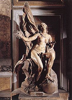 Verdad descubierta por el Tiempo (Gian Lorenzo Bernini - 1645)