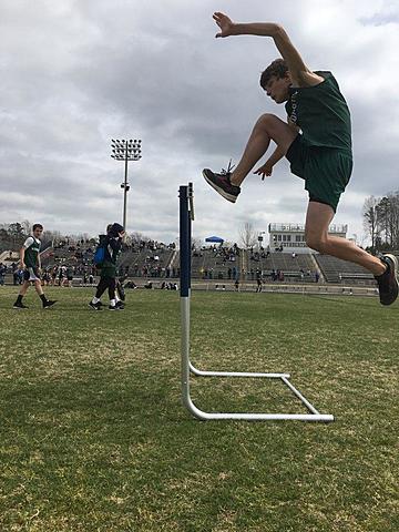 Empecé correr para el equipo de mì escuela