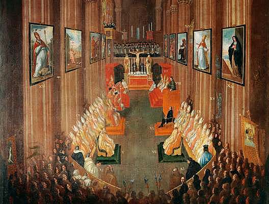 Catholic leaders met at the Council of Trent