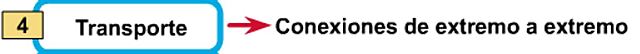 Capa 4: La capa de transporte.